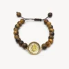Bitcoin Bracelet Worn on Wrist with Handcrafted Detail